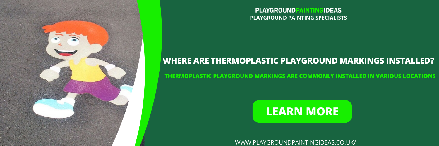 Where are Thermoplastic Playground Markings Installed?